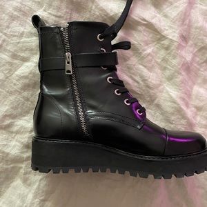 All Saints leather boots